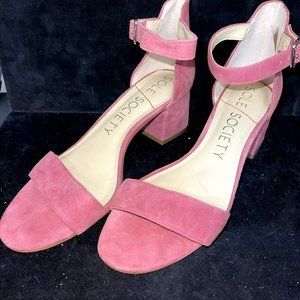 Sole Society Salena Sandal Pink sz 9